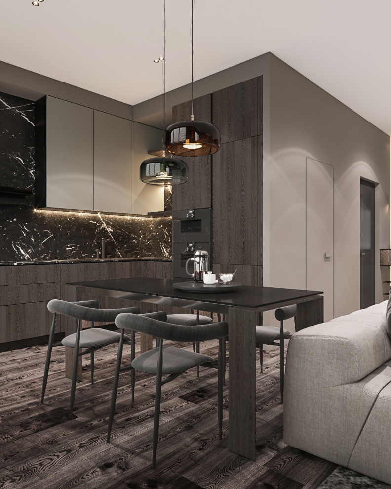 ЖК " Символ" -гостиная для молодого мужчины