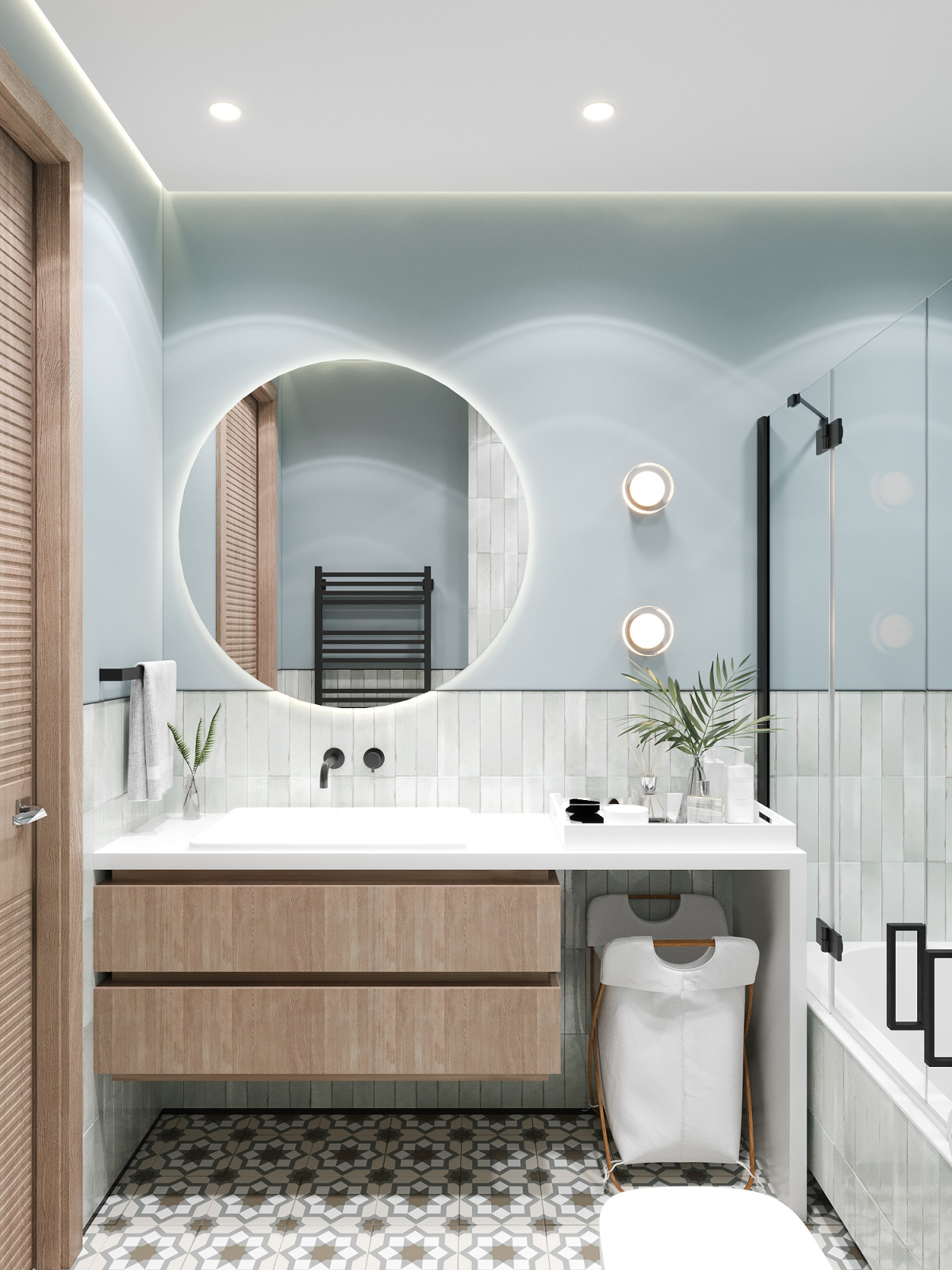 Крылатское, ванная комната