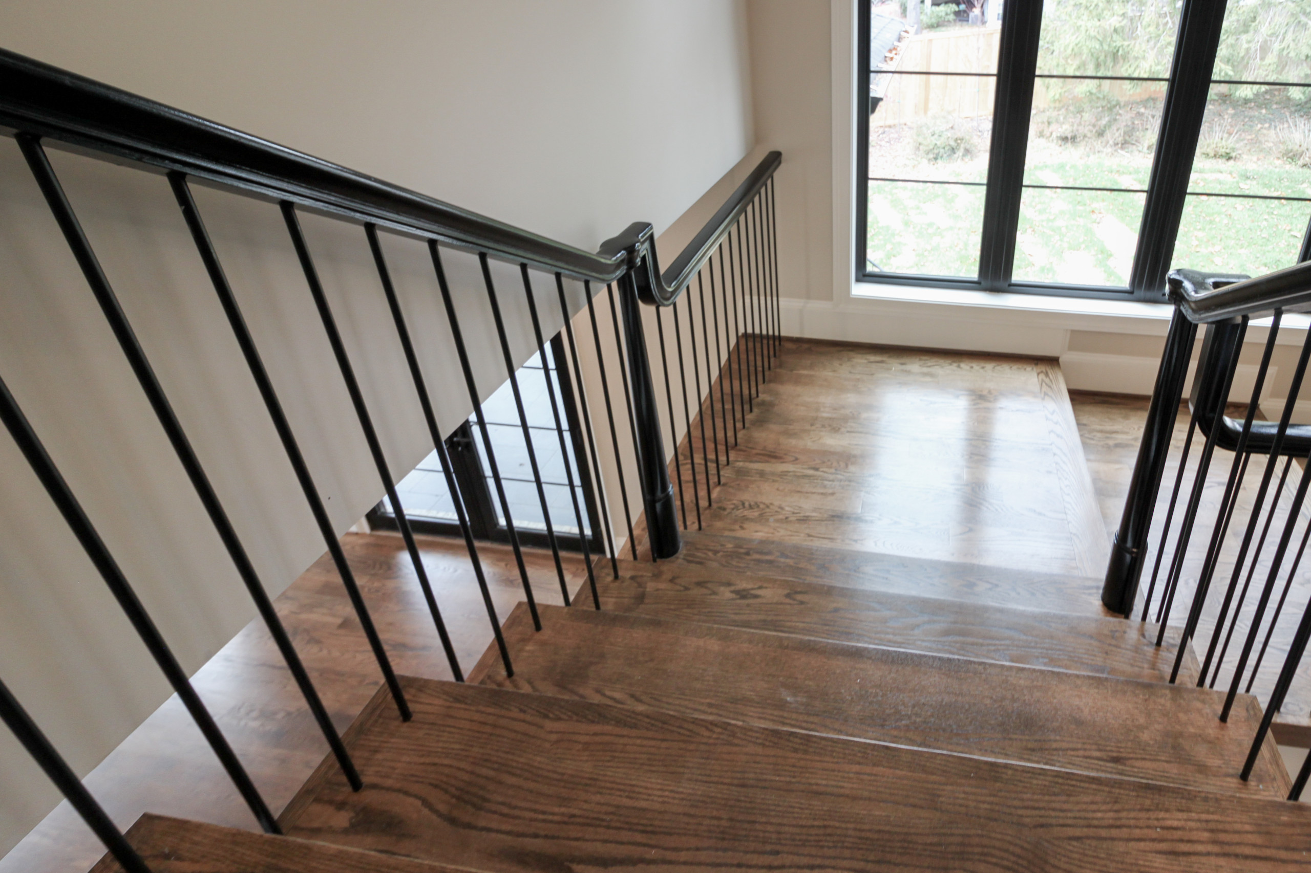 89_Eclectic and Edgy Staircase in French Contemporary Residence, McLean VA 2210