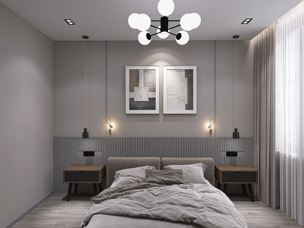 Дизайн-проект 2х комнатной квартиры ЖК Зиларт