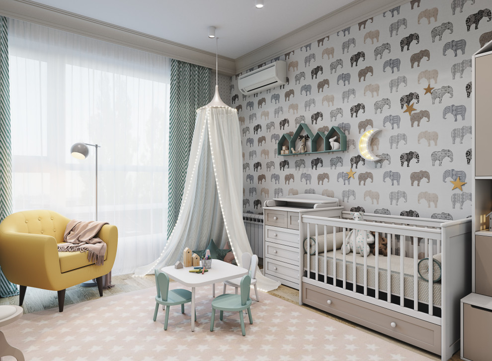 Квартира для семьи в современном стиле