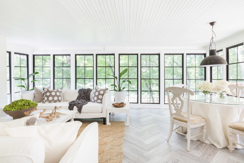 Green Hills Cottage - Transitional - Sunroom - Nashville - by Ashley ...