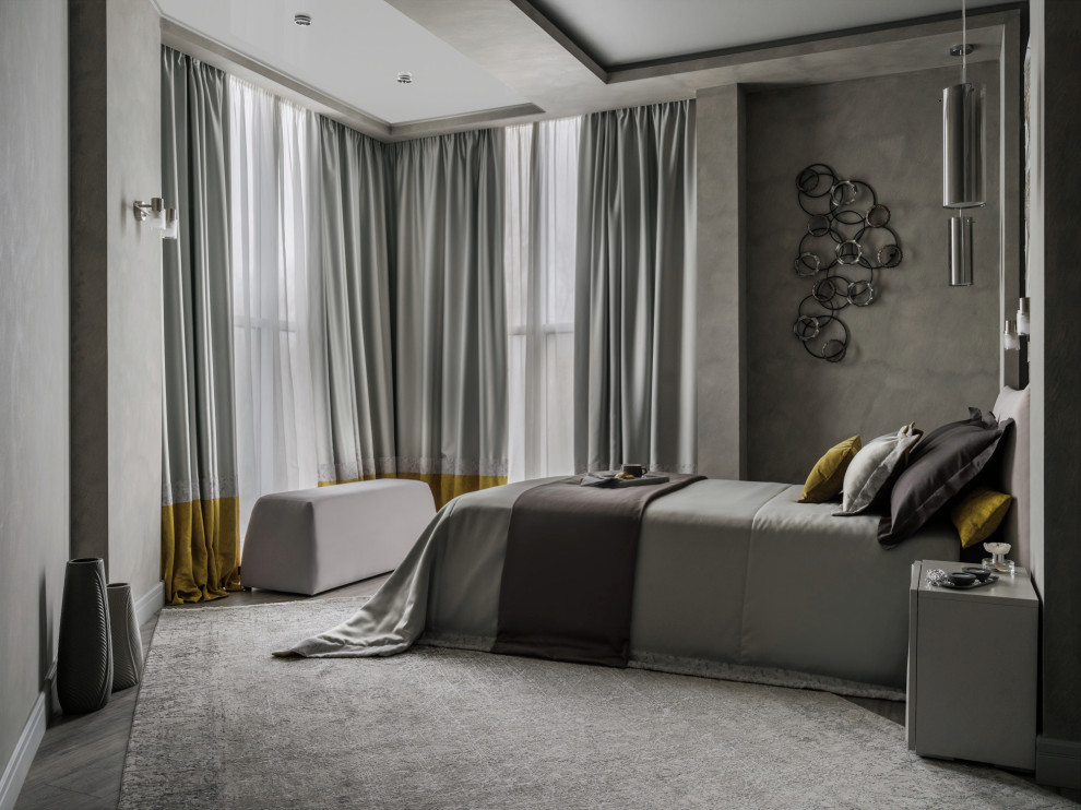 Квартира выходного дня в оттенках серого