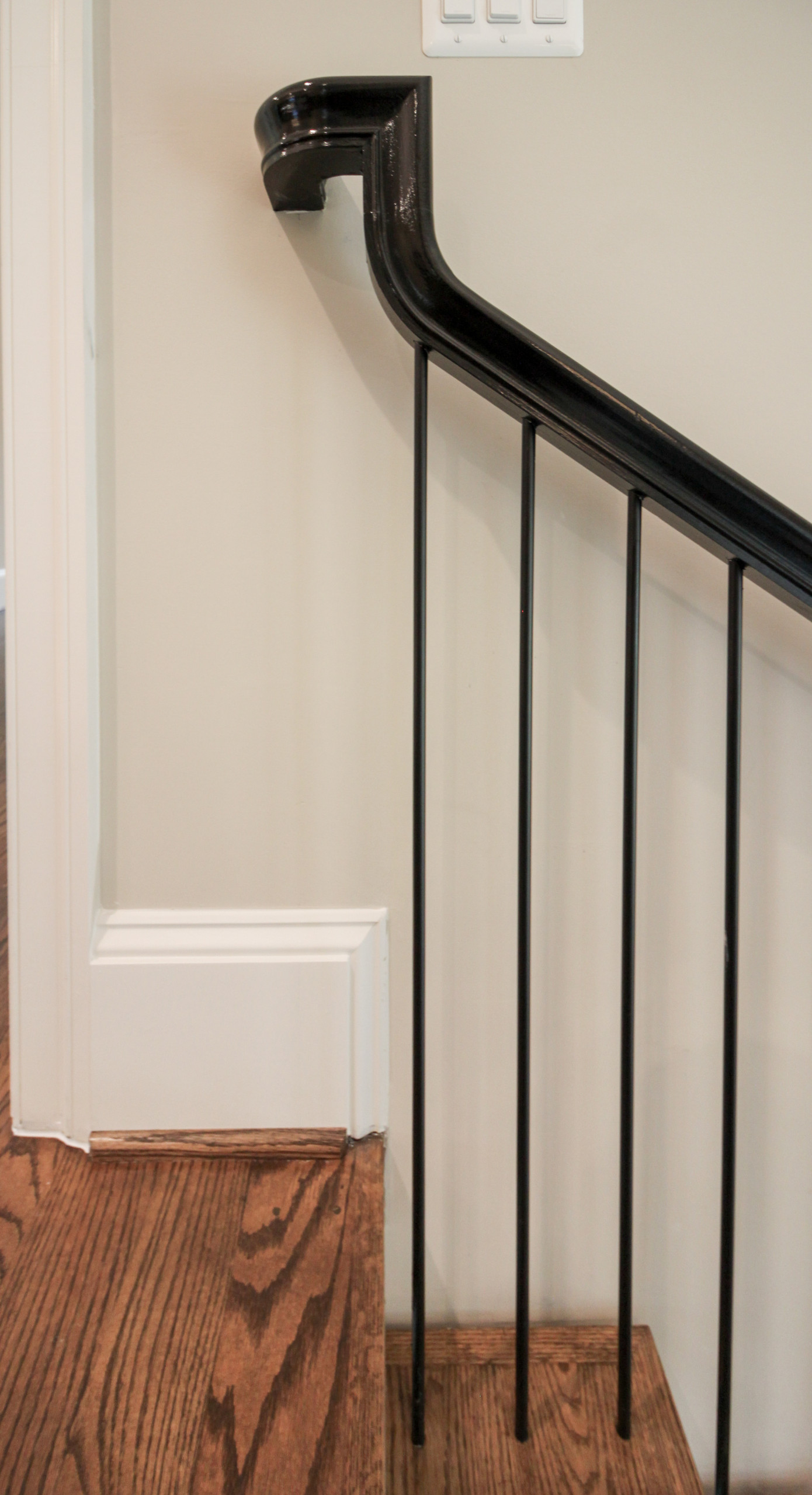 89_Eclectic and Edguy Staircase in French Contemporary Residence, McLean VA 2210