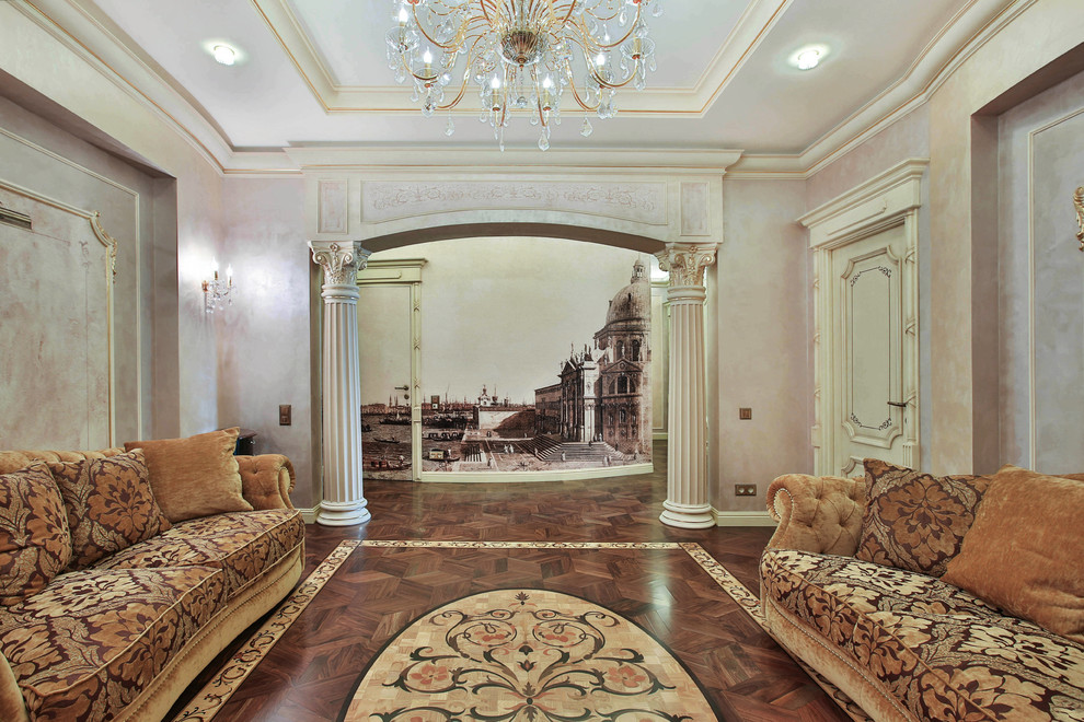 квартира в классическом стиле 235м2