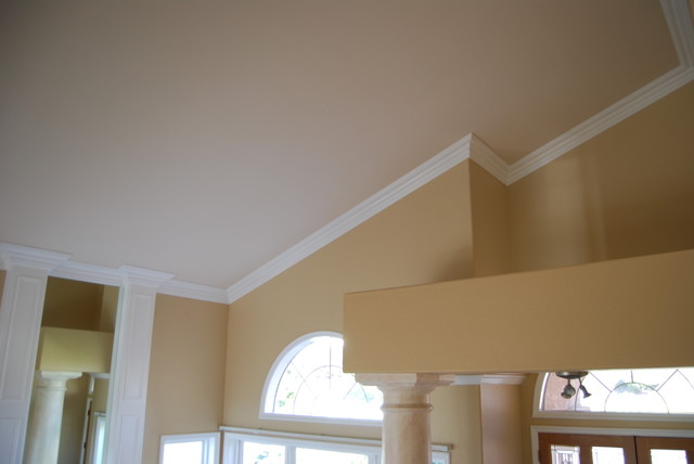 Crazy Crowned ceilings traditional-living-room