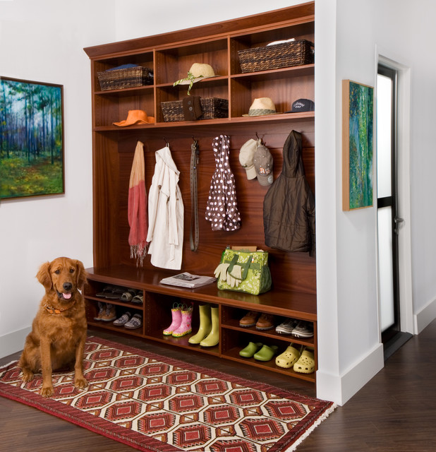 8 Ways To Keep Winter Gear From Mucking Up An Entryway