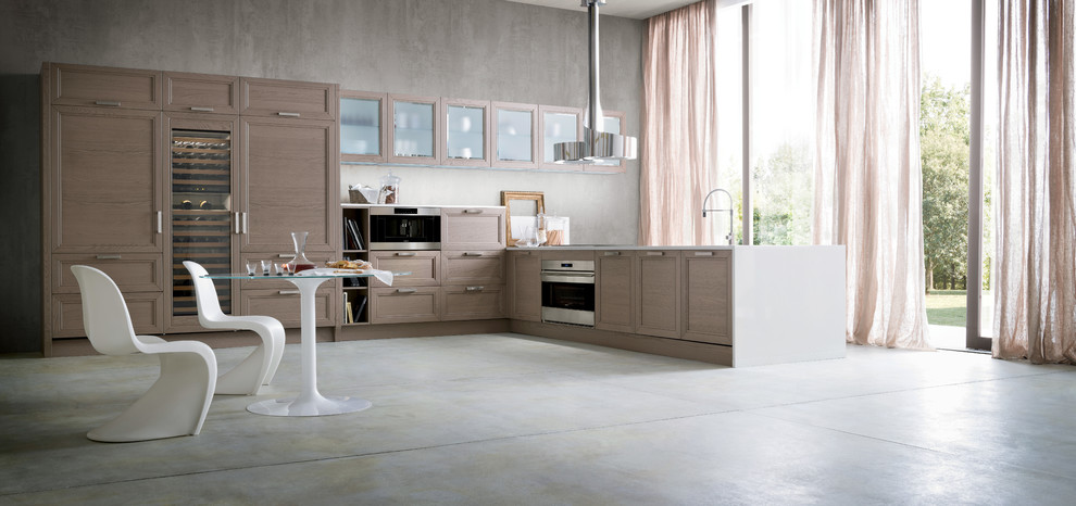 Встраиваемые холодильники в интерьере