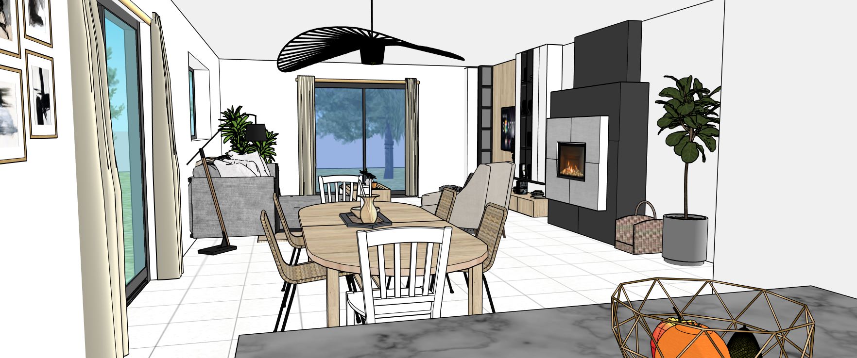 PROJET AMENAGEMENT D'UNE MAISON EN VENTE