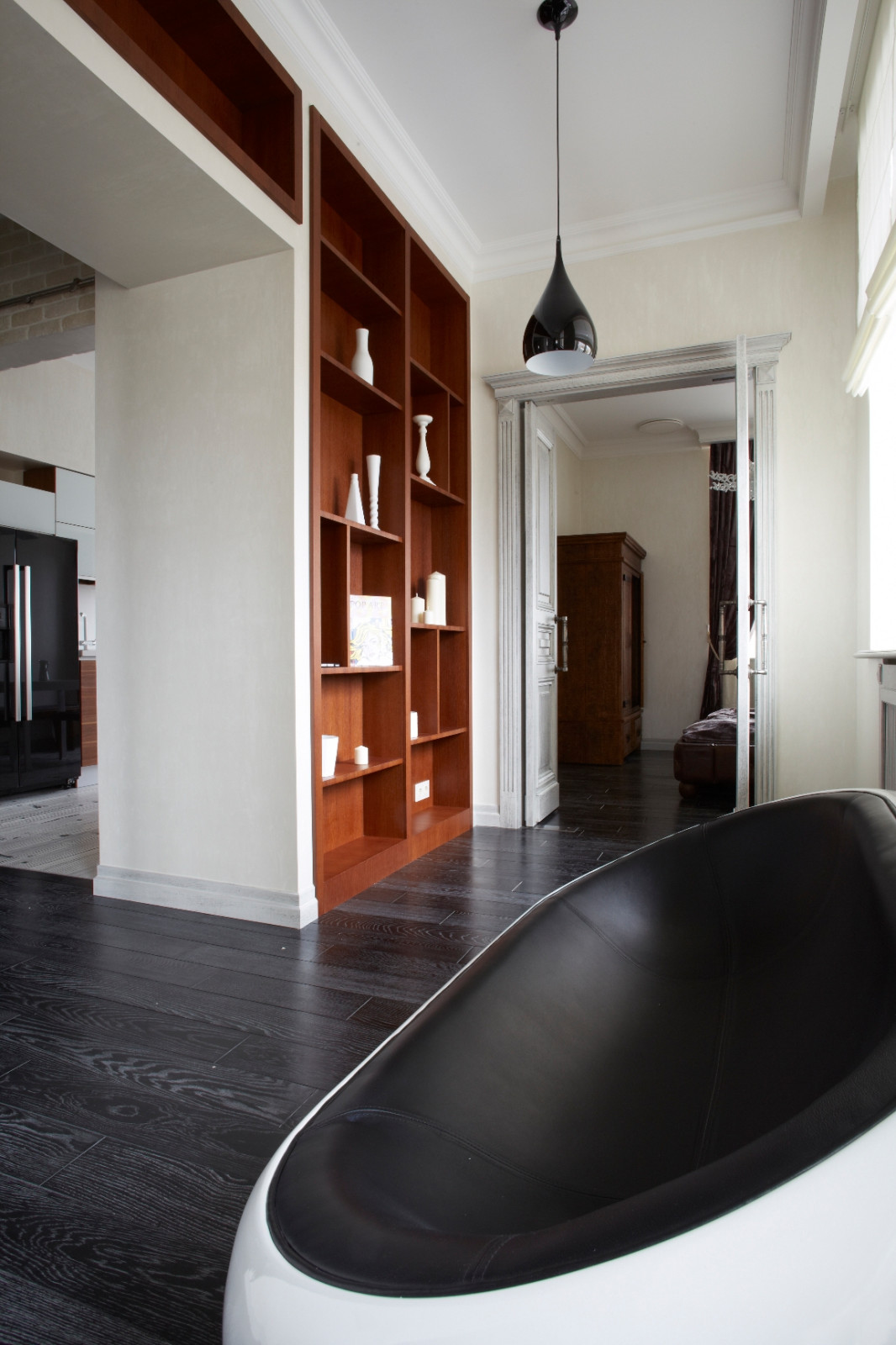 Эклектичная квартира в высотке на Котельнической набережной