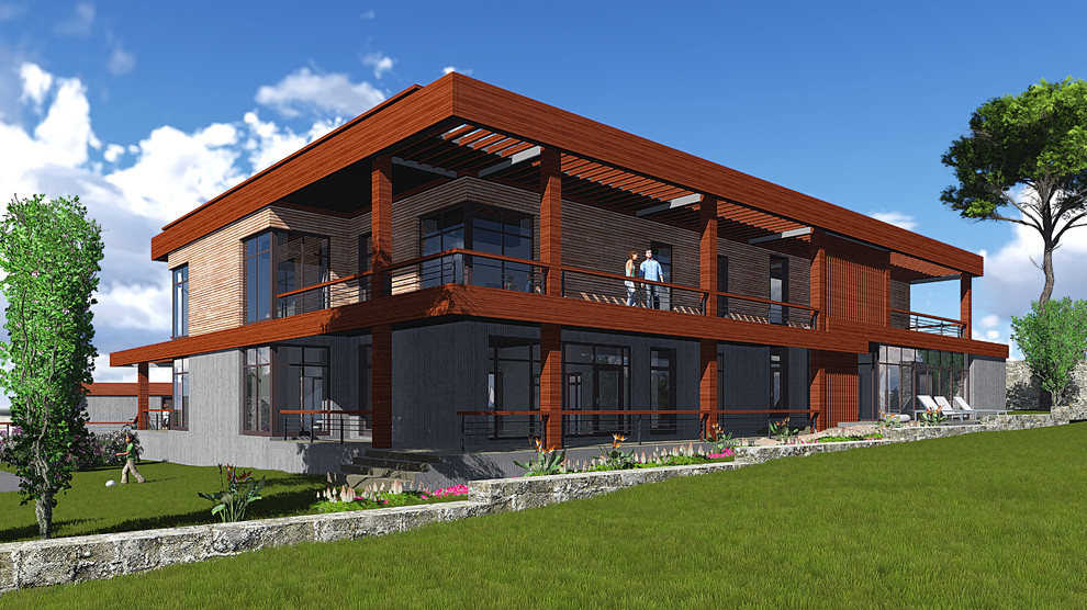 Индивидуальный жилой дом под Казанью