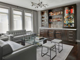 Contemporary Living Room by Lauren Coburn LLC