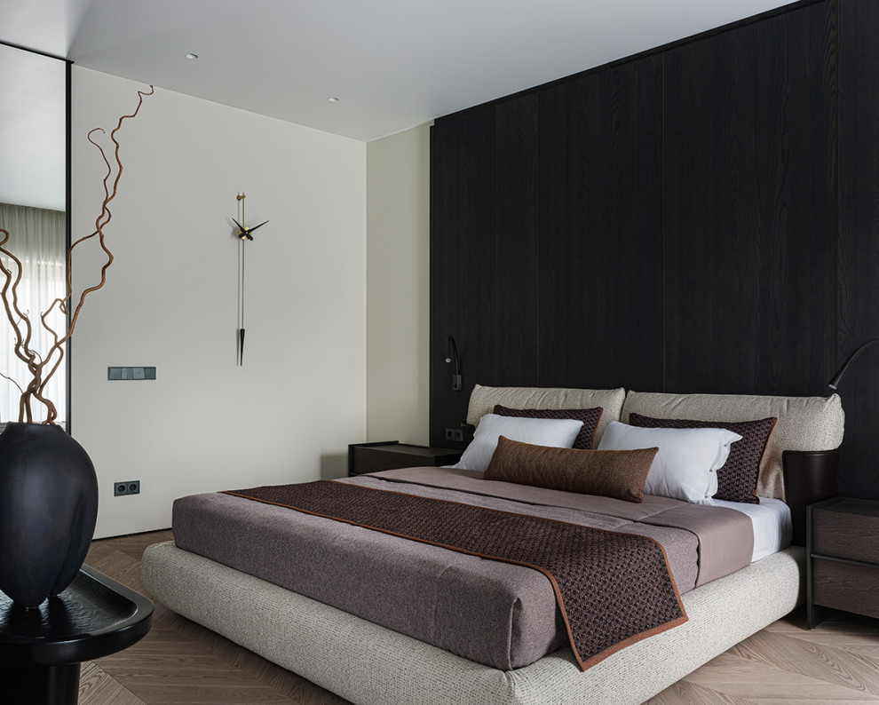 Монохромная квартира 90 м2 в центре Москвы