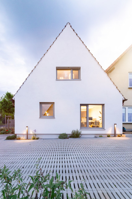 Siedlungshaus 2.0 contemporary-fasad