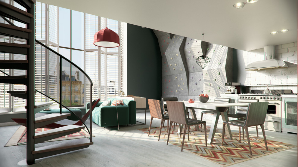 Комплекс «Квартал JAZZ». Квартира 6, 13. стр.2 с антресольной частью