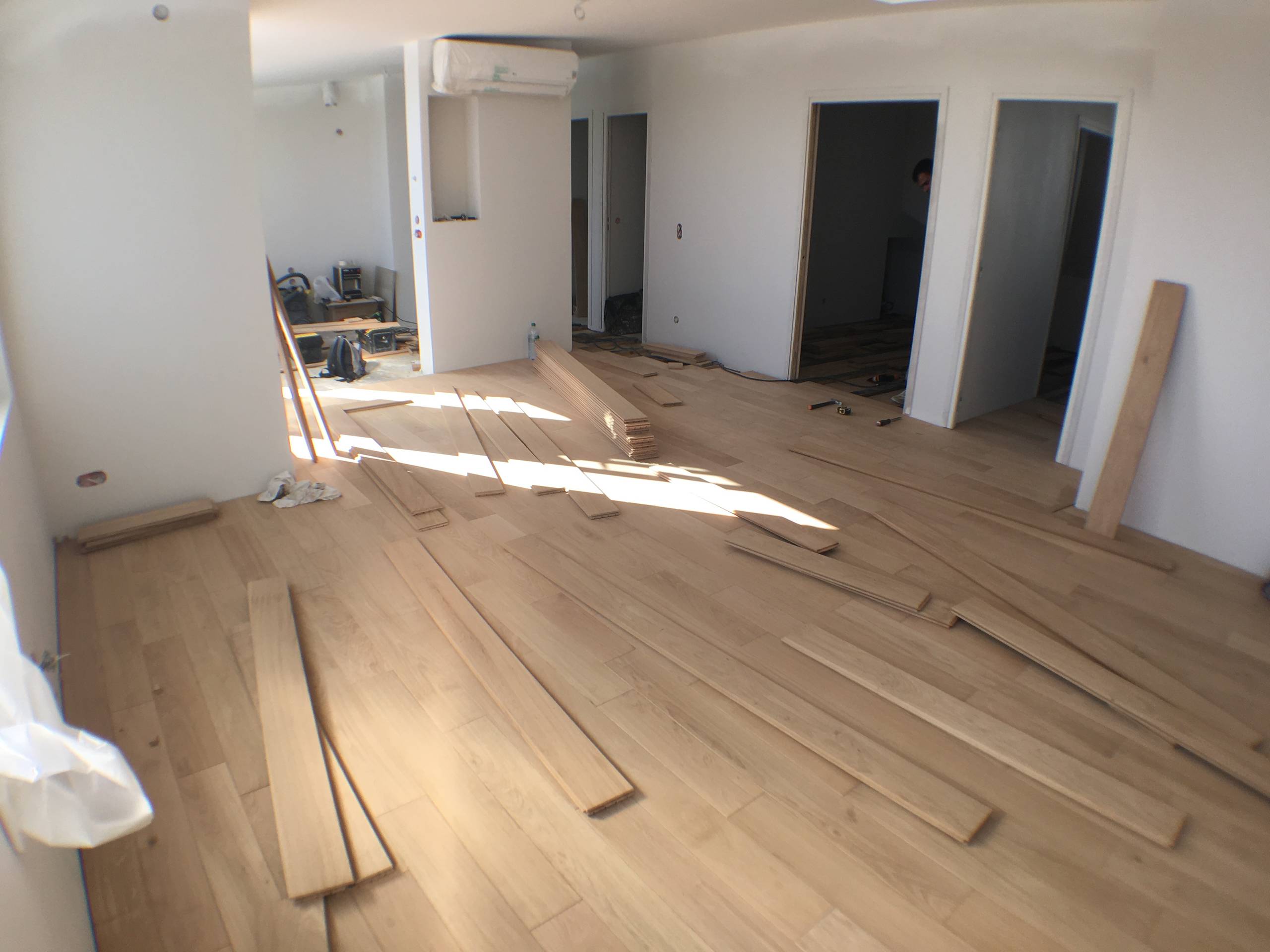 Extantion grenier en 2 appartements