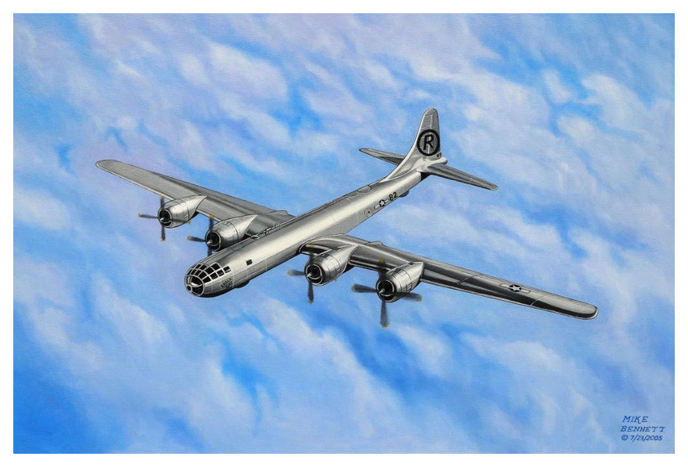 Mike Bennett B-29 Art Print, 24"x36"