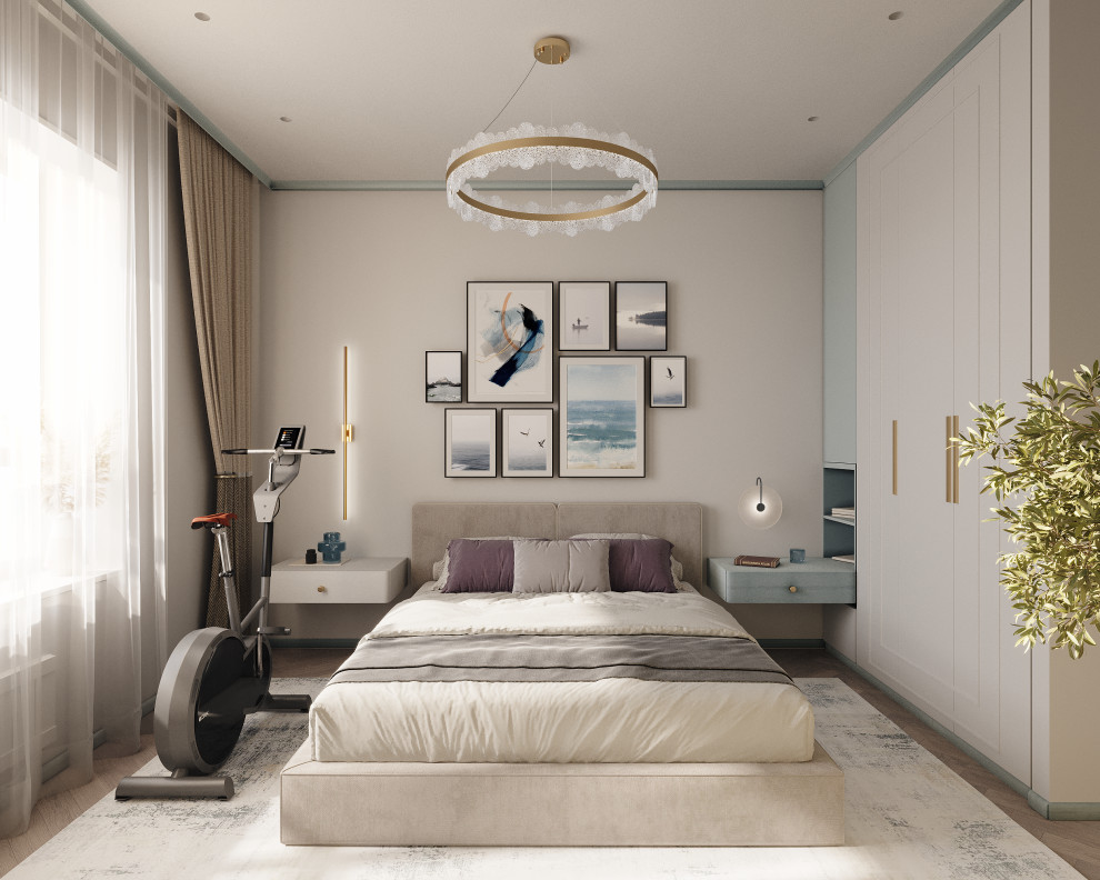 Проект 2х-комнатной квартиры в Мегаполис-парке