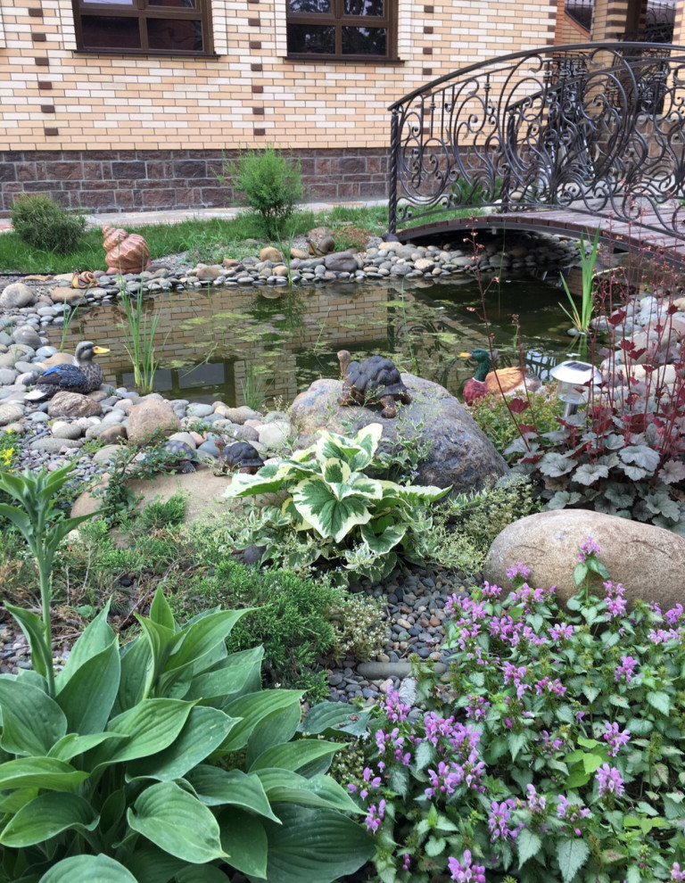 Ландшафтный дизайн участка 8,5 соток.