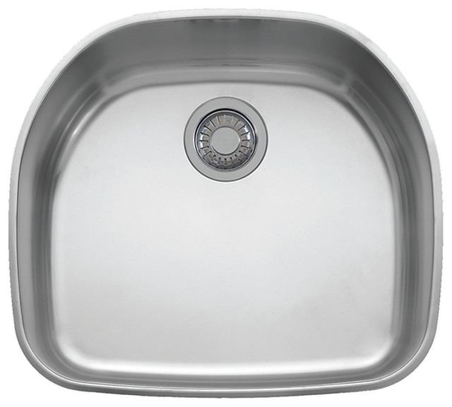 20"x22"x9" Franke Prestige Steel Kitchen Sink, Stainless Steel