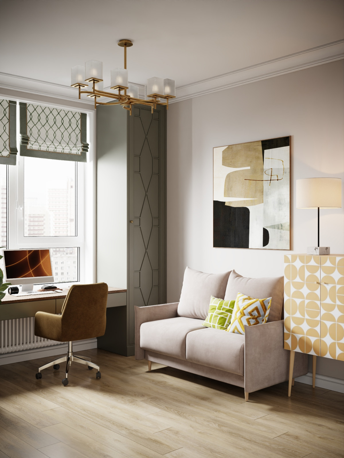 КВАРТИРА В ЖК «СИМВОЛ», 90 м²