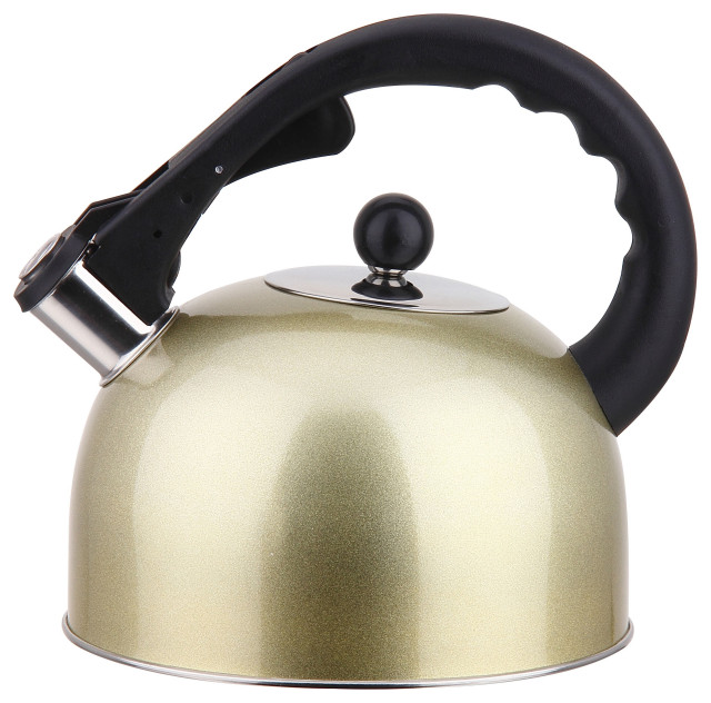 YBM Home Stainless Steel Stovetop Whistling Tea Kettle 3L, Induction