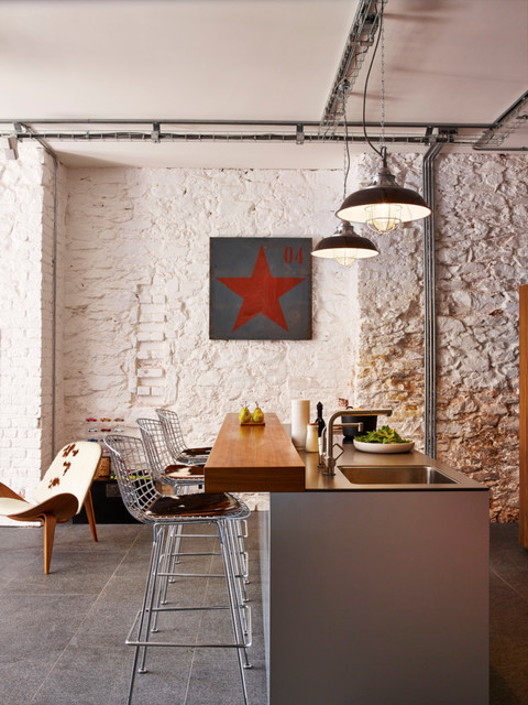 Converted Warehouse industriell-koek