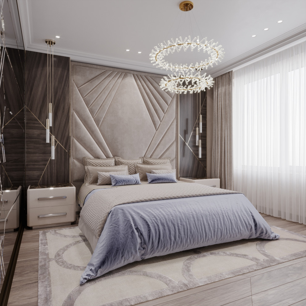 ДИЗАЙН ИНТЕРЬЕРА КВАРТИРЫ В ЖК ЛИЦА, 125 КВ.М.