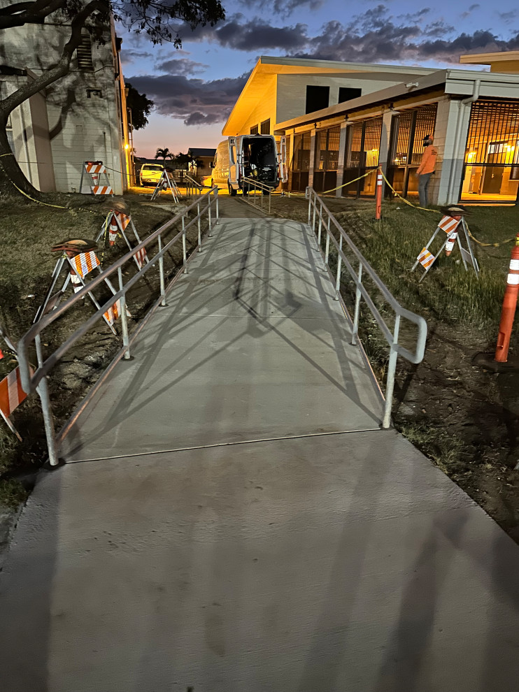 Maui High School - Handrails