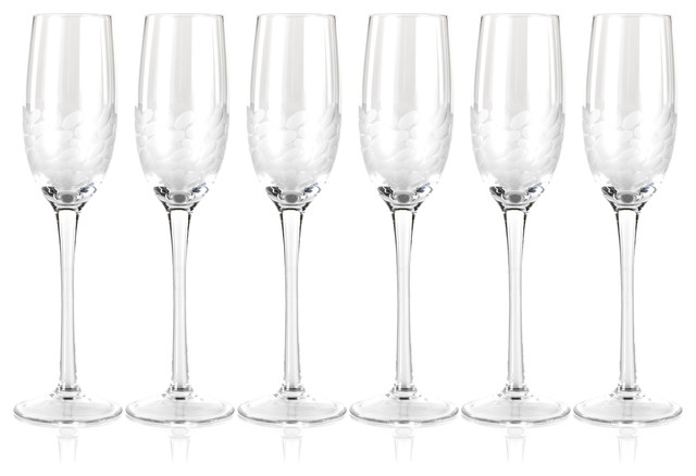 contemporary champagne glasses