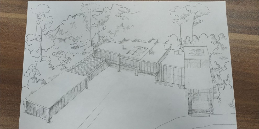 Предпроект, прорисовки, эскизы.