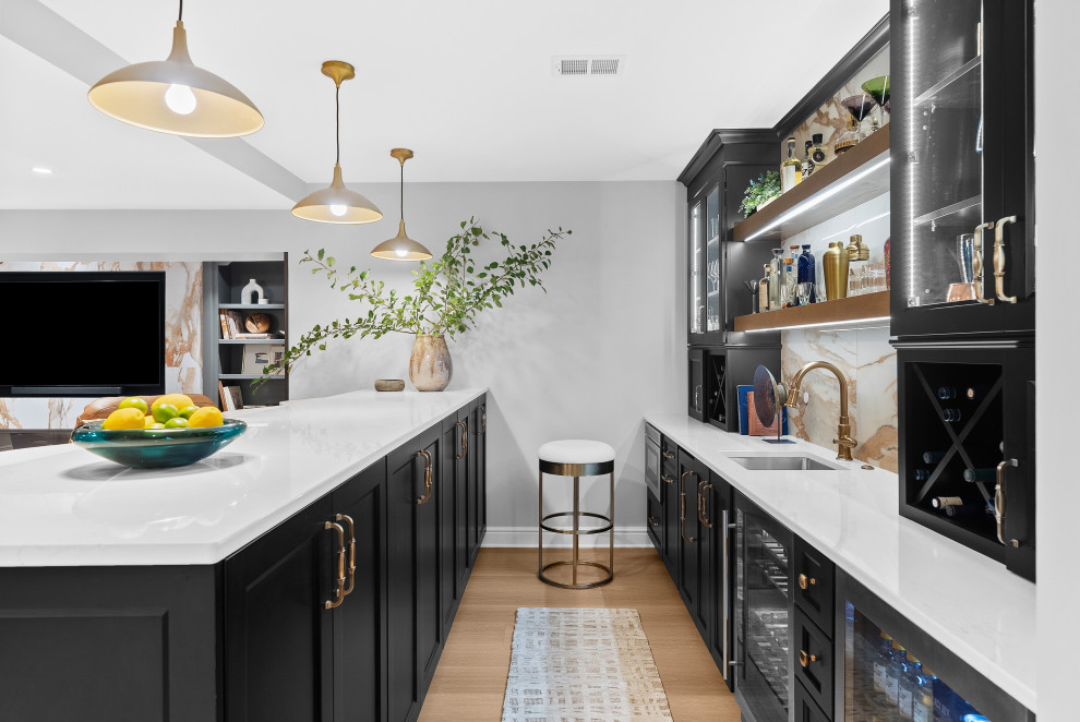 Custom Bar Storage | Luxury Home Bar