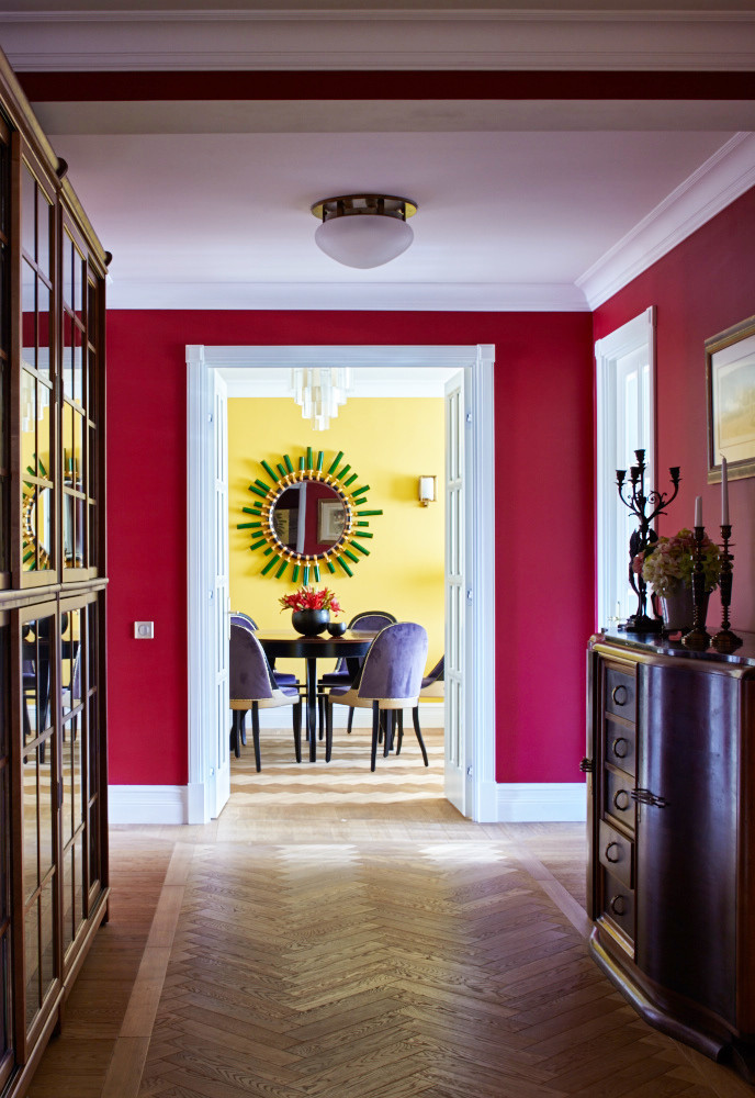 Яркая квартира в Москве