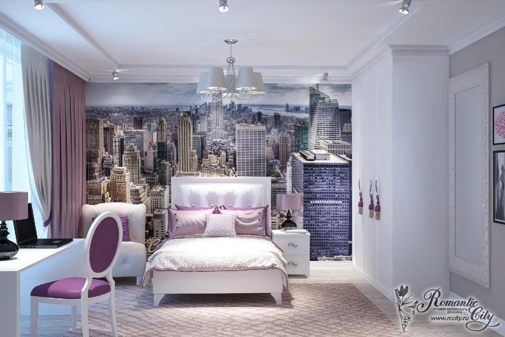 Дизайн трехкомнатной квартиры в светлых тонах