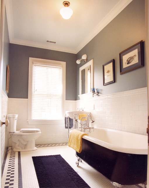Historic House bathroom remodel with period features.