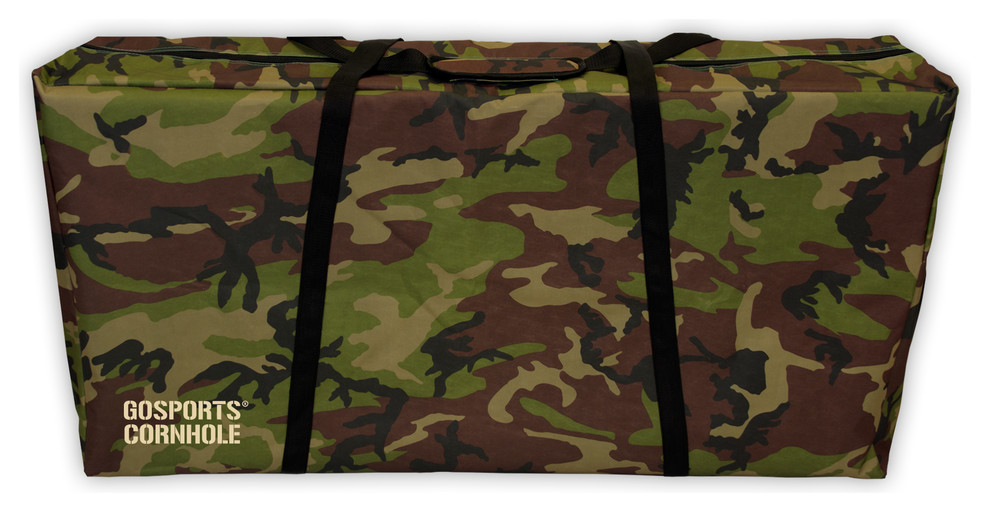 GoSports Regulation Size Cornhole Carry Bag, Camo Design Contemporary