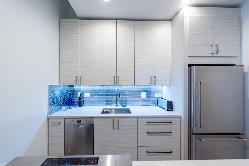 Kitchen - transitional kitchen idea in Chicago