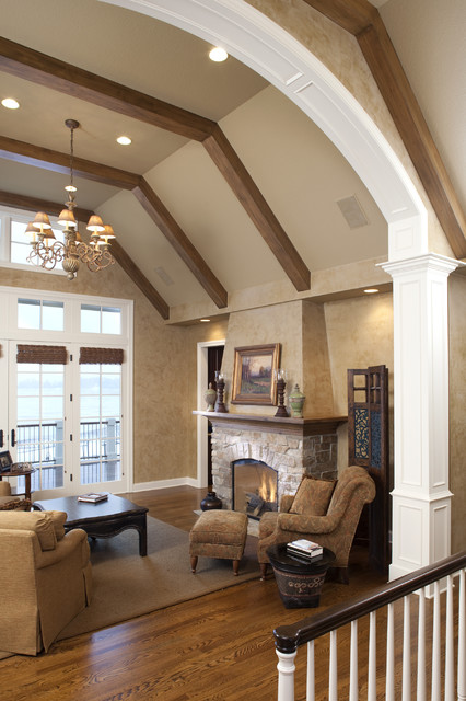 Lake Minnewashta Remodel klassisk-dagligstue