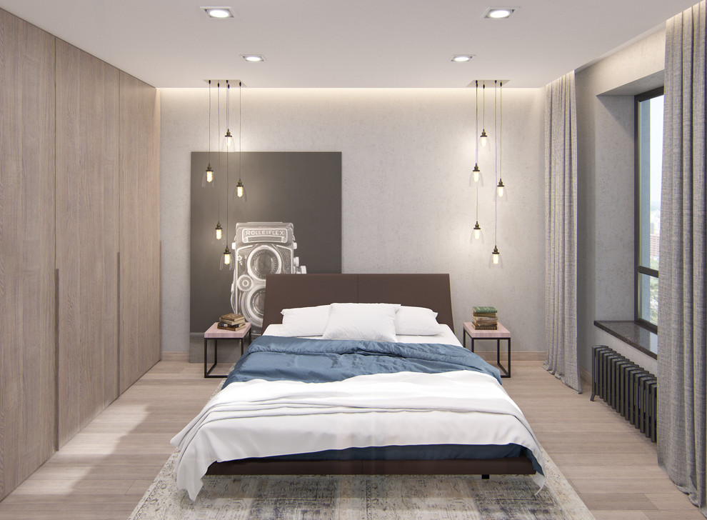 Небольшой лофт для молодой пары