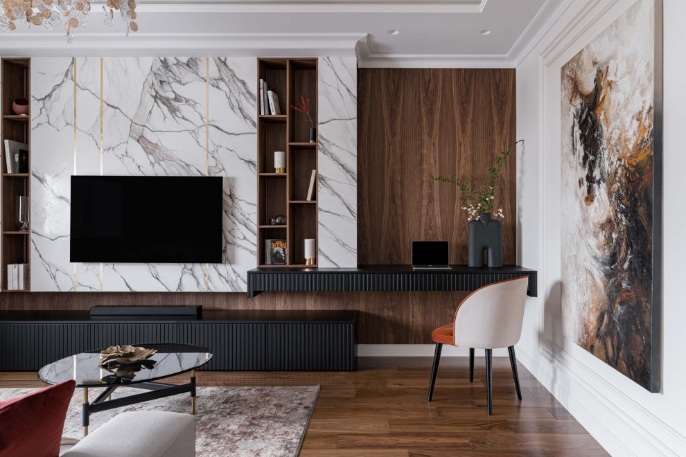 Интерьер квартиры в единой цветовой стилистике