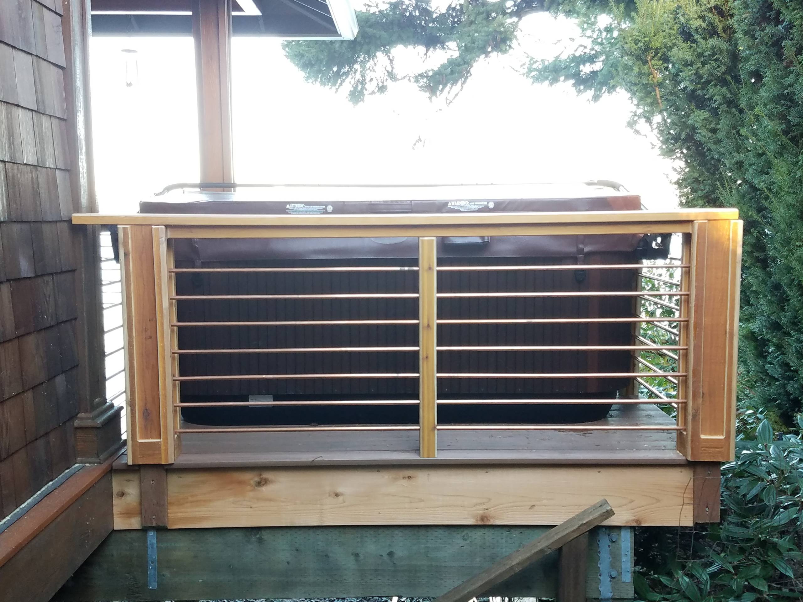 Custom Deck Addition w/ Hot Tub