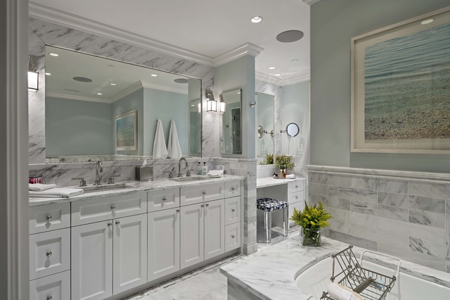 Transitional Luxury transitional-bathroom