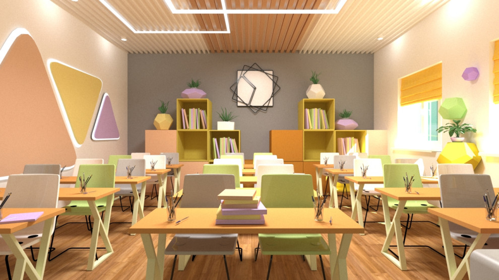 Дизайн проект современной школы