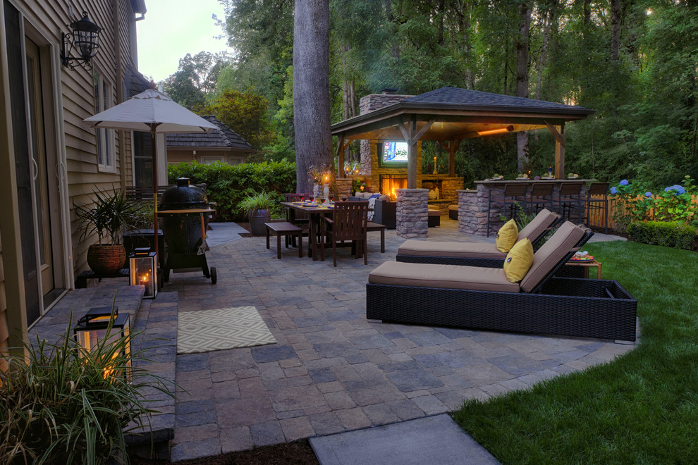 Inspiration for a patio in Portland.