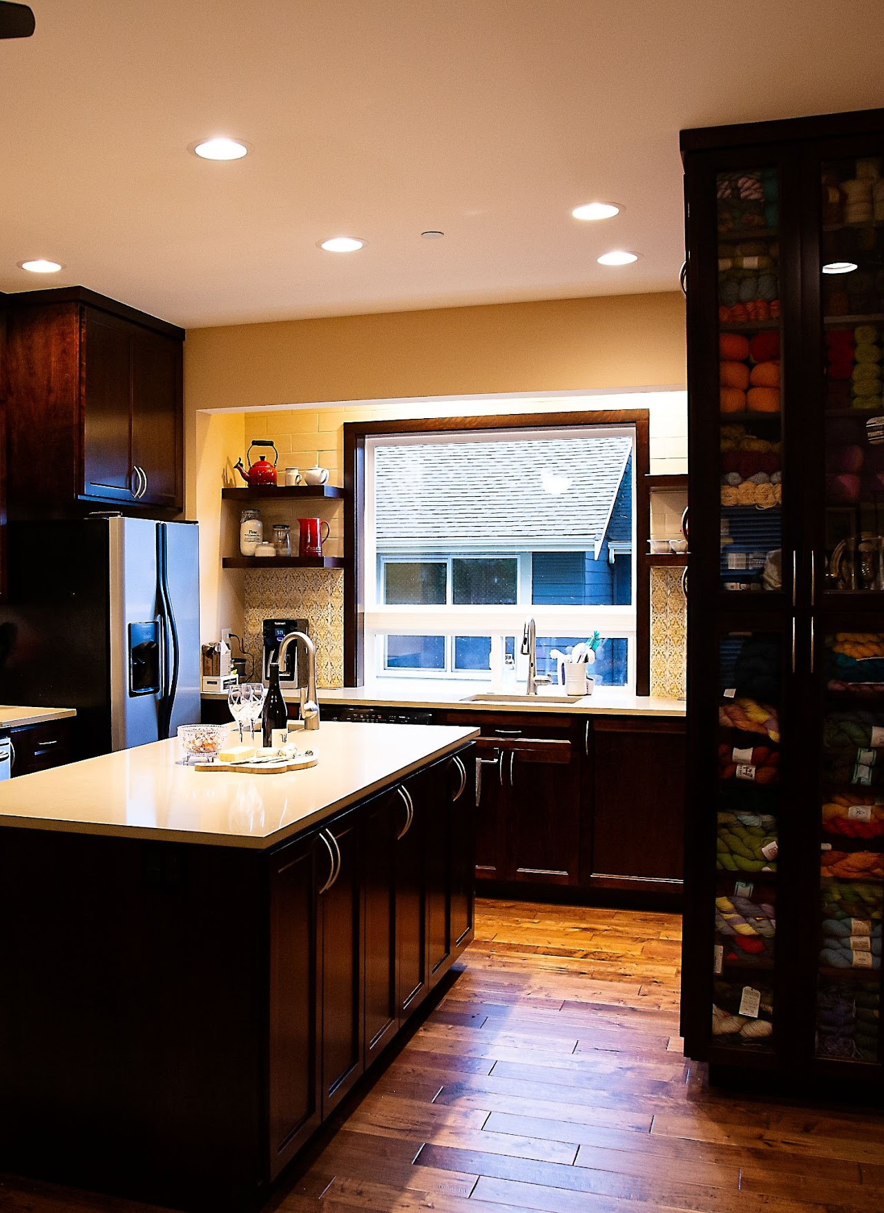 European Inspired Kitchen Gallery with Main Floor Remodel