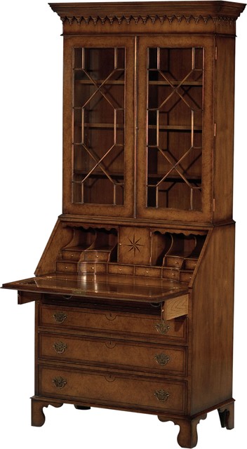 Scarborough House Secretary Bookcase Myrtle Traditional Desks