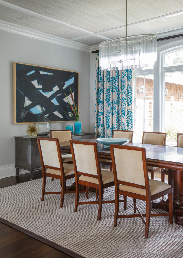 Photo of a beach style dining room in Jacksonville.