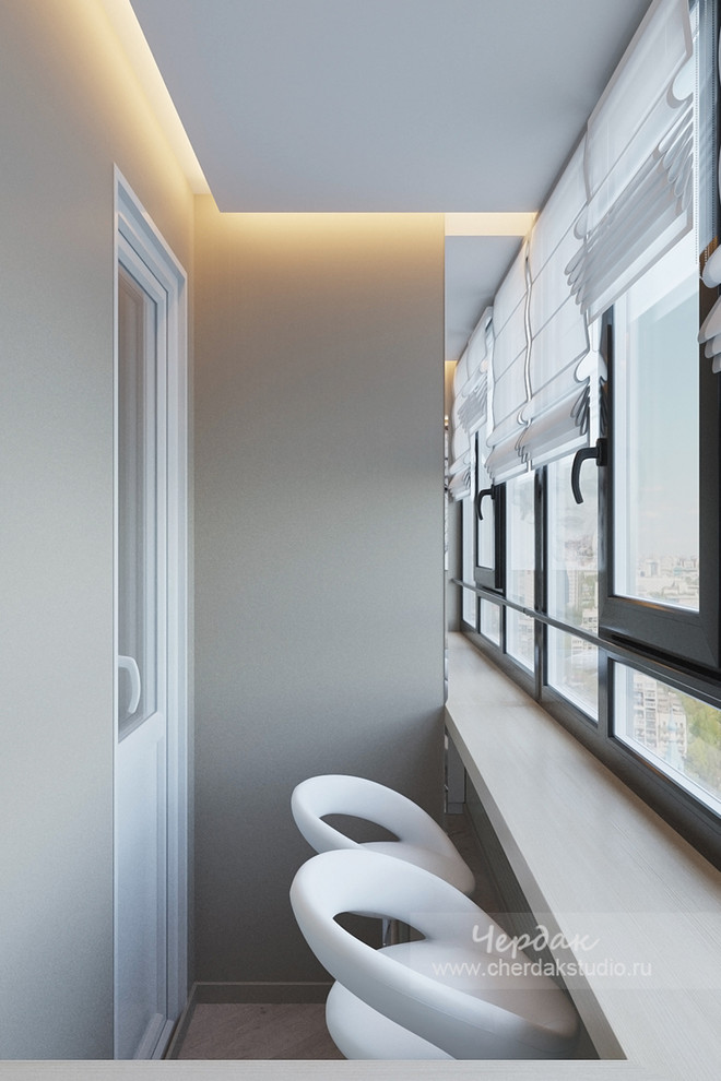 Дизайн-проект четырехкомнатной квартиры в современном стиле