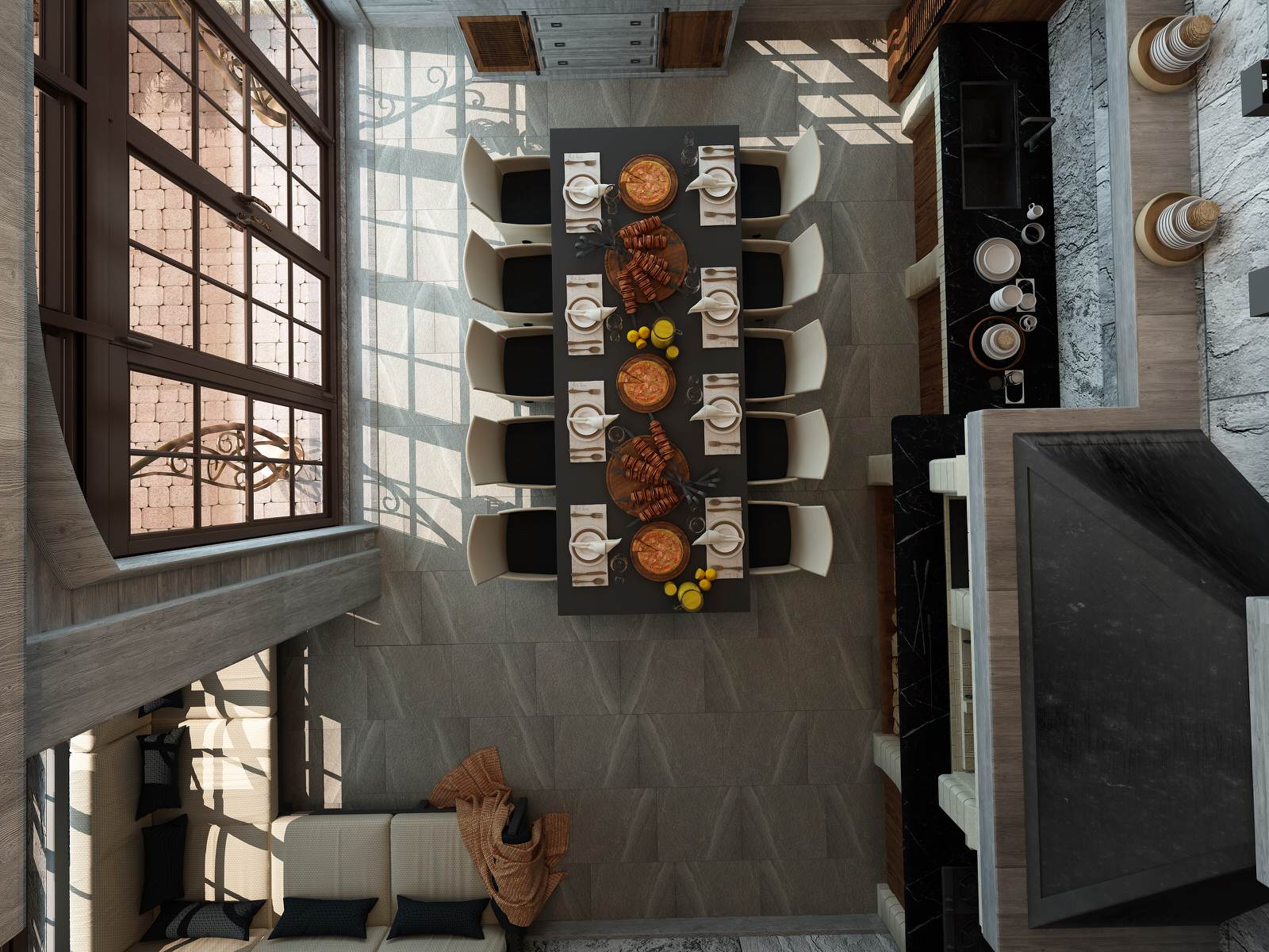 Дизайн зимней теплой беседки