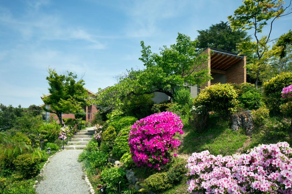 大阪にあるおしゃれな庭の写真